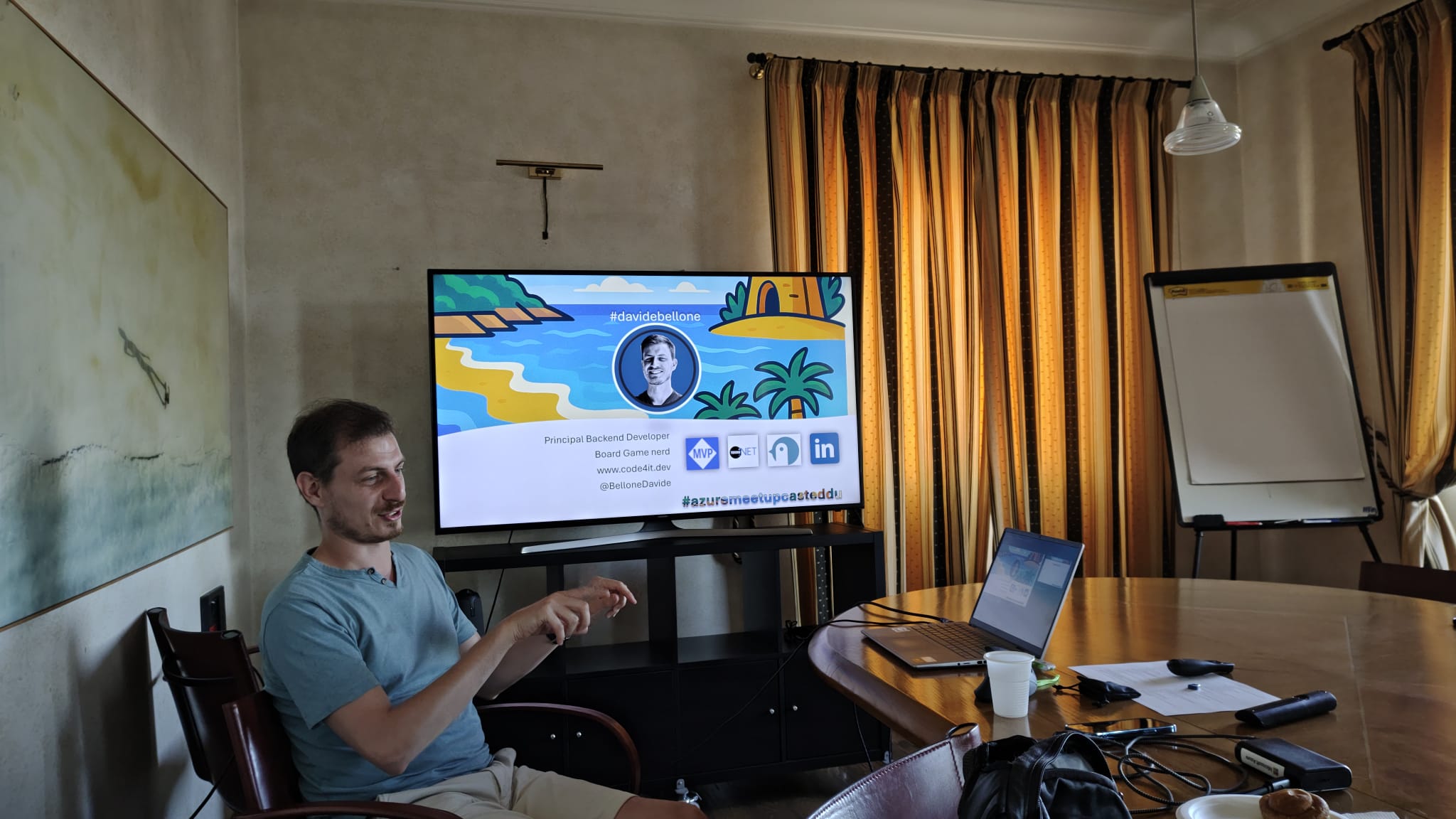 Azure Meetup Casteddu con Davide Bellone - foto 4